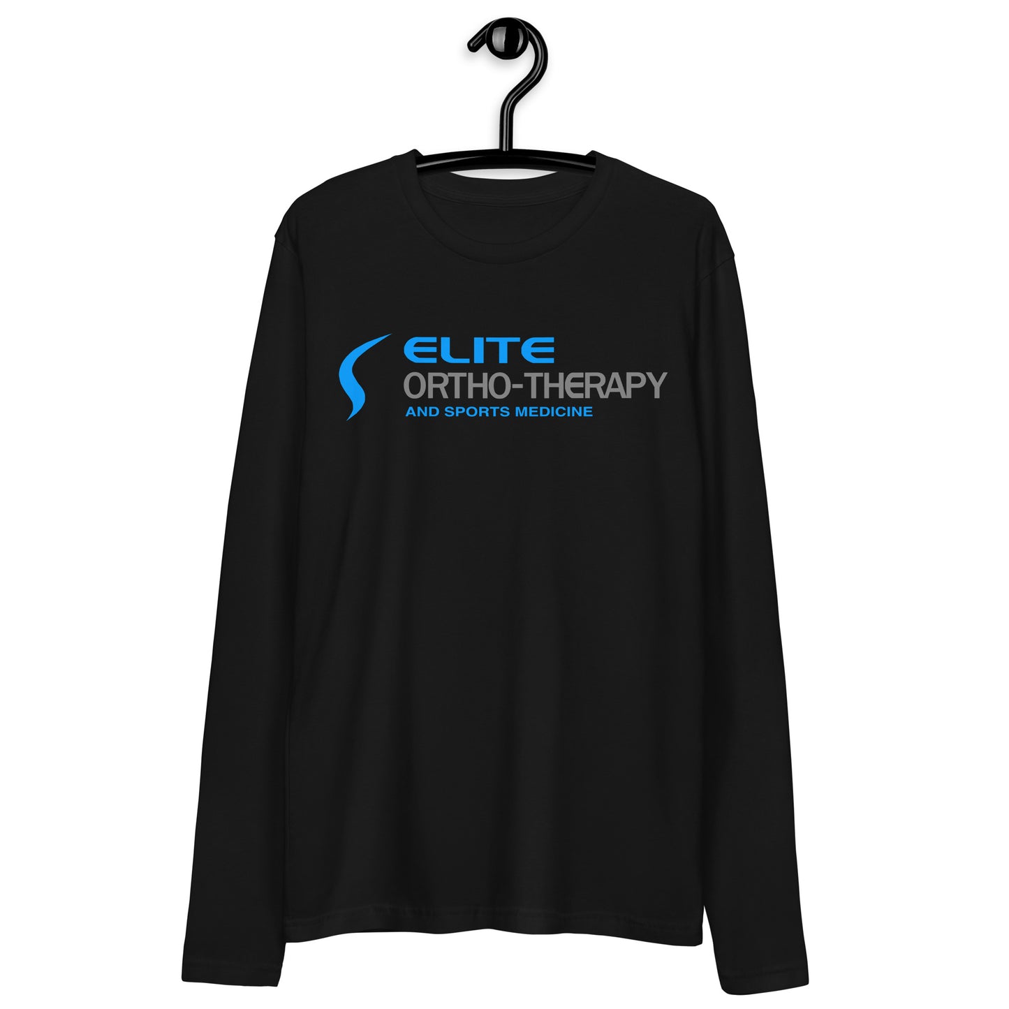Mens Long Sleeve Fitted Crew